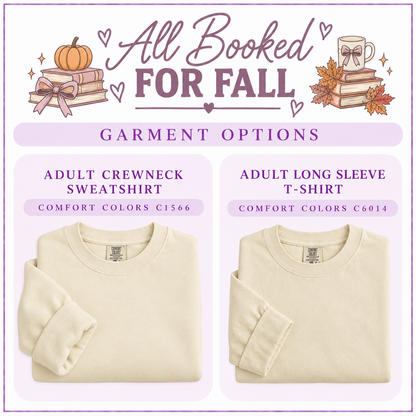 All Booked for Fall | Adult Fall Apparel