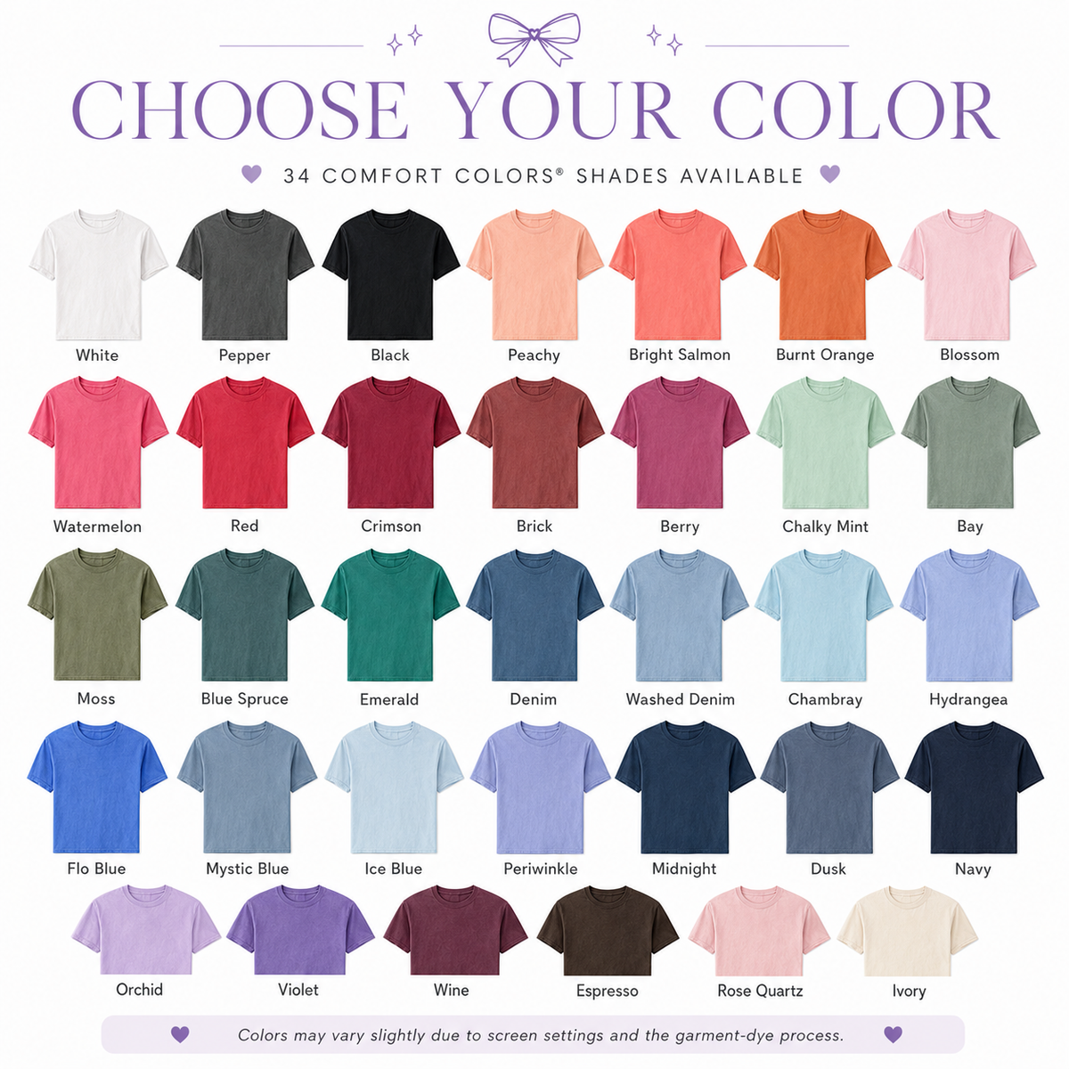 Custom Comfort Colors® Adult T-Shirt | Personalized Tee