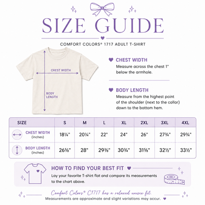 Custom Comfort Colors® Adult T-Shirt | Personalized Tee