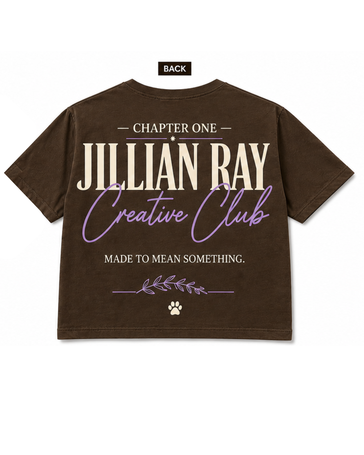 Chapter One | Limited Edition Tee - Espresso
