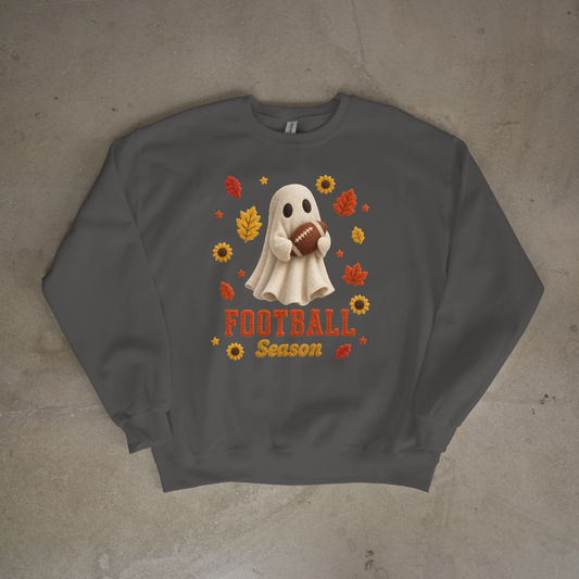 Football Season Ghost | Adult & Youth Fall Apparel