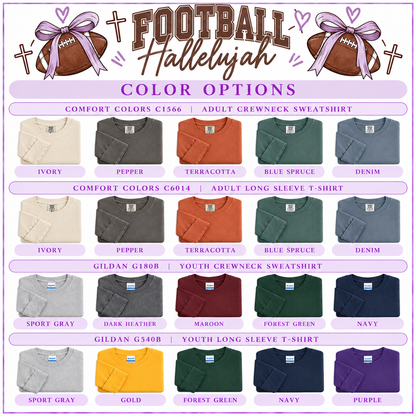 Football Hallelujah | Adult & Youth Fall Apparel