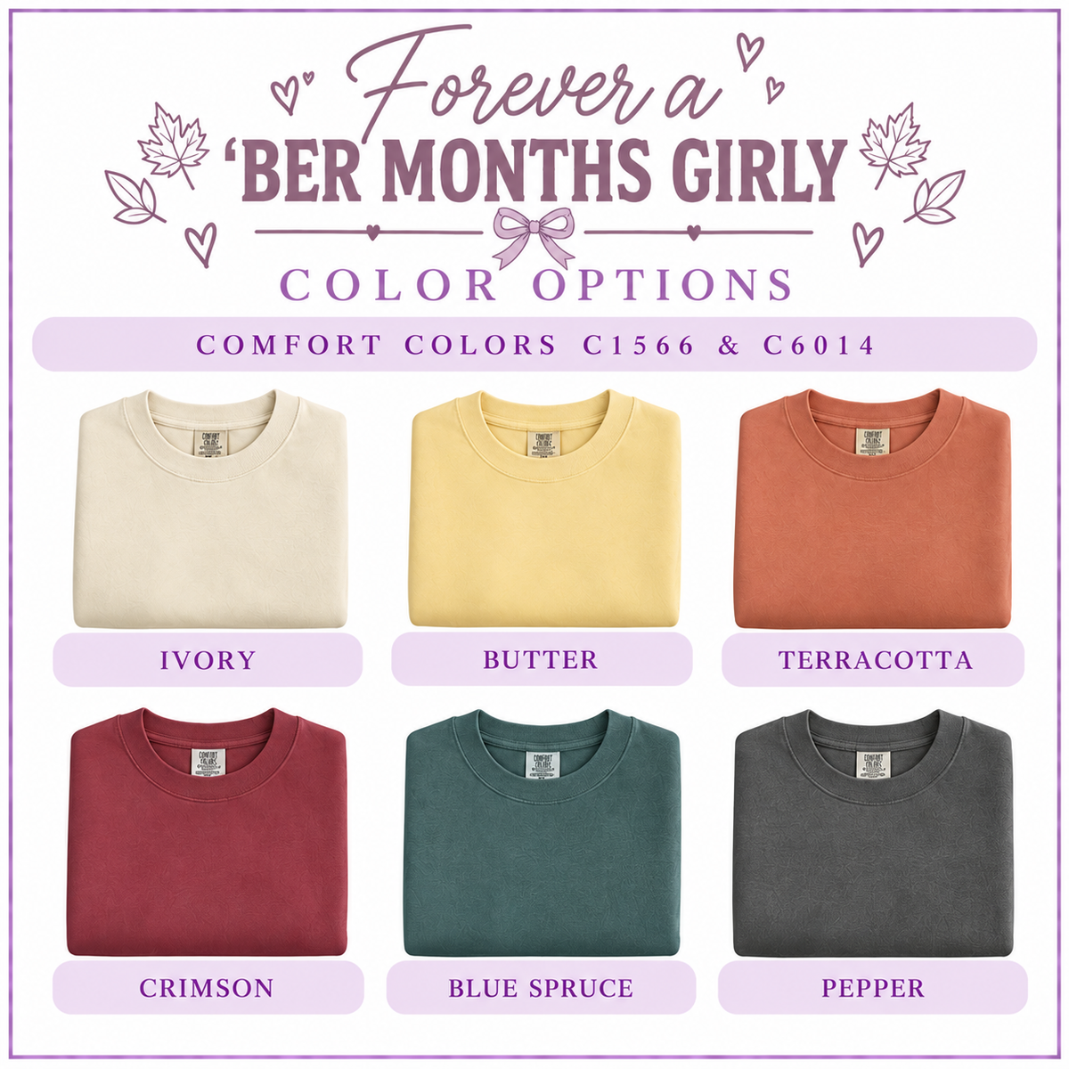 Forever a ’Ber Months Girly | Adult Fall Apparel