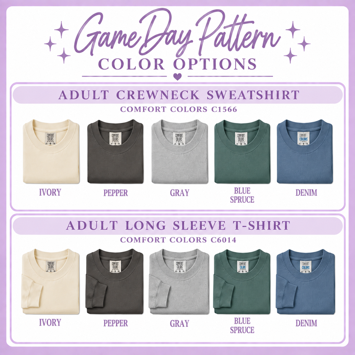 Game Day Pattern | Adult Fall Apparel
