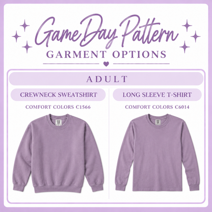 Game Day Pattern | Adult Fall Apparel