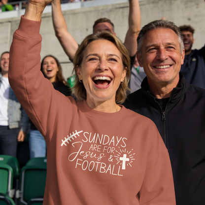 Sundays Are for Jesus & Football | Adult & Youth Fall Apparel