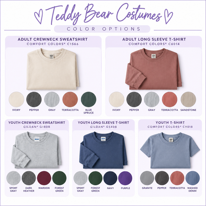Teddy Bear Costumes | Adult & Youth Fall Apparel